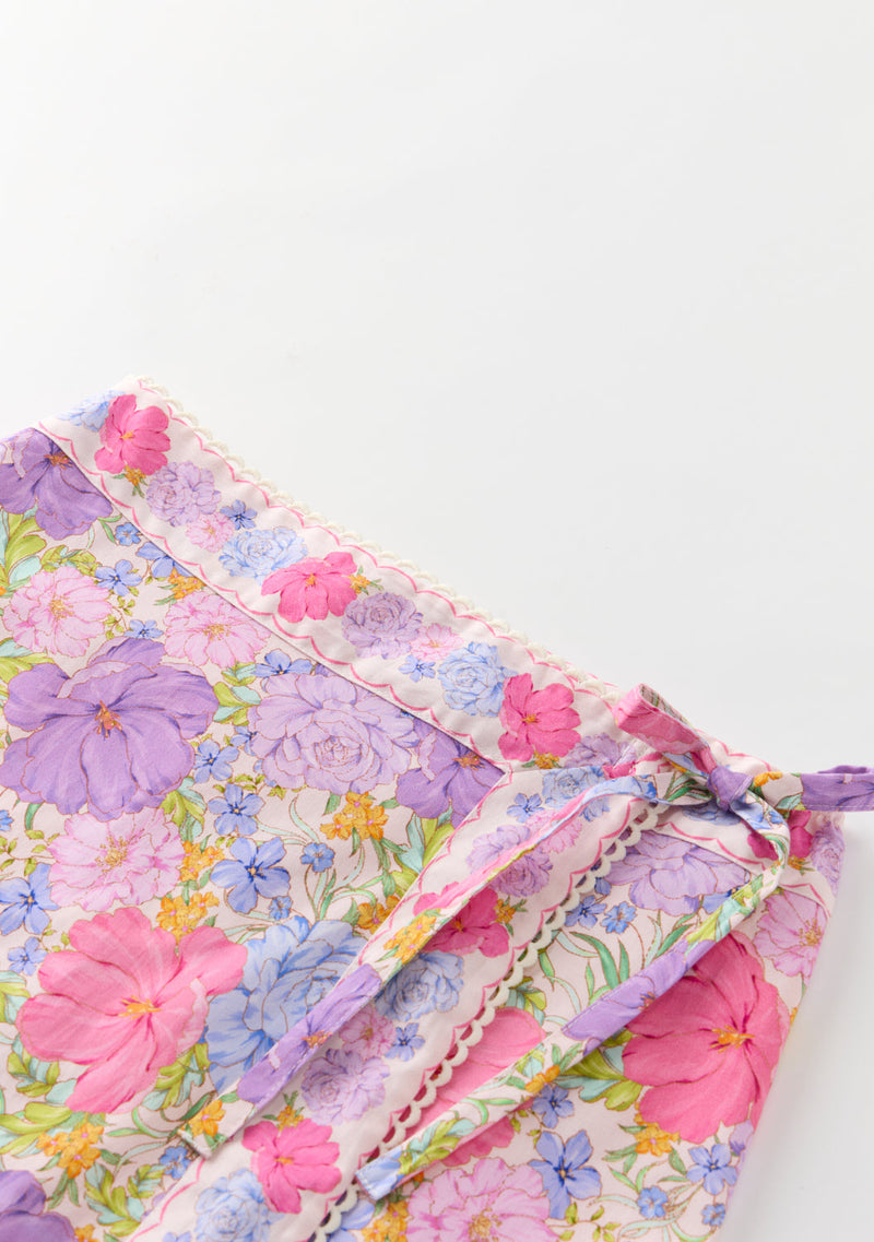 Charlotte Mini Wrap Skirt