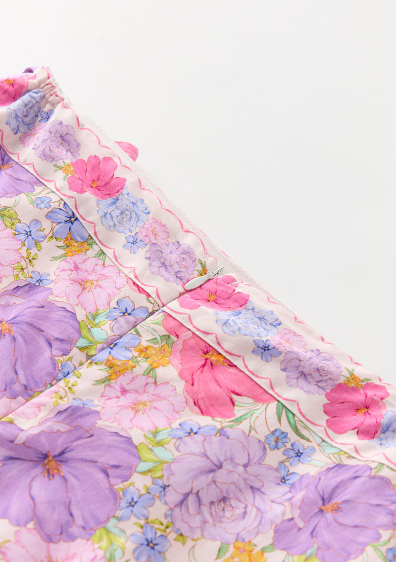 Charlotte Mini Wrap Skirt