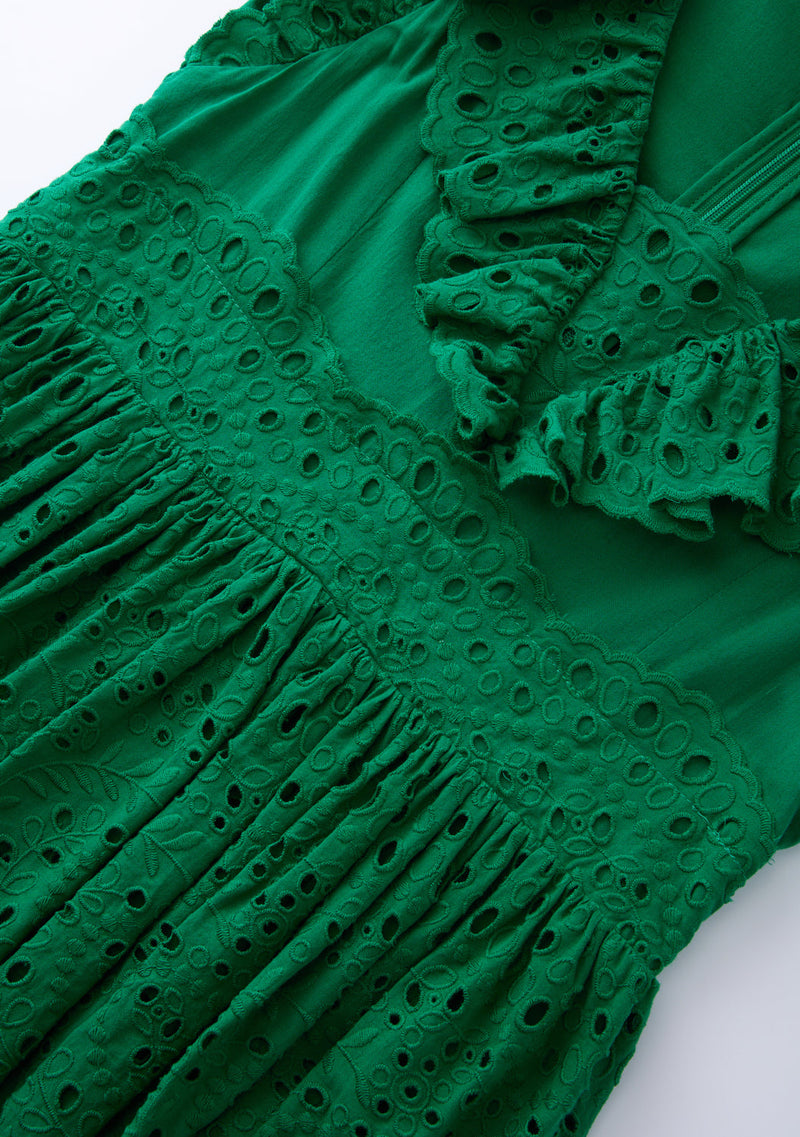 Naomi Embroidered Maxi Dress