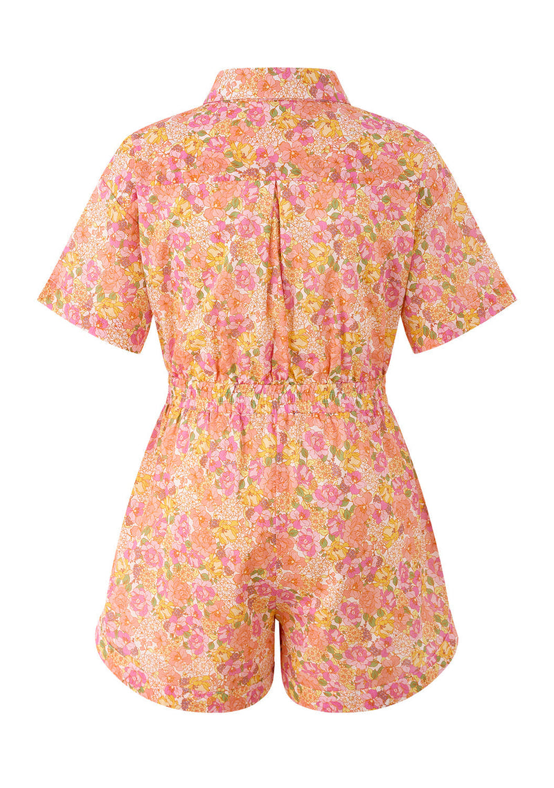 Flowerette Cotton Romper