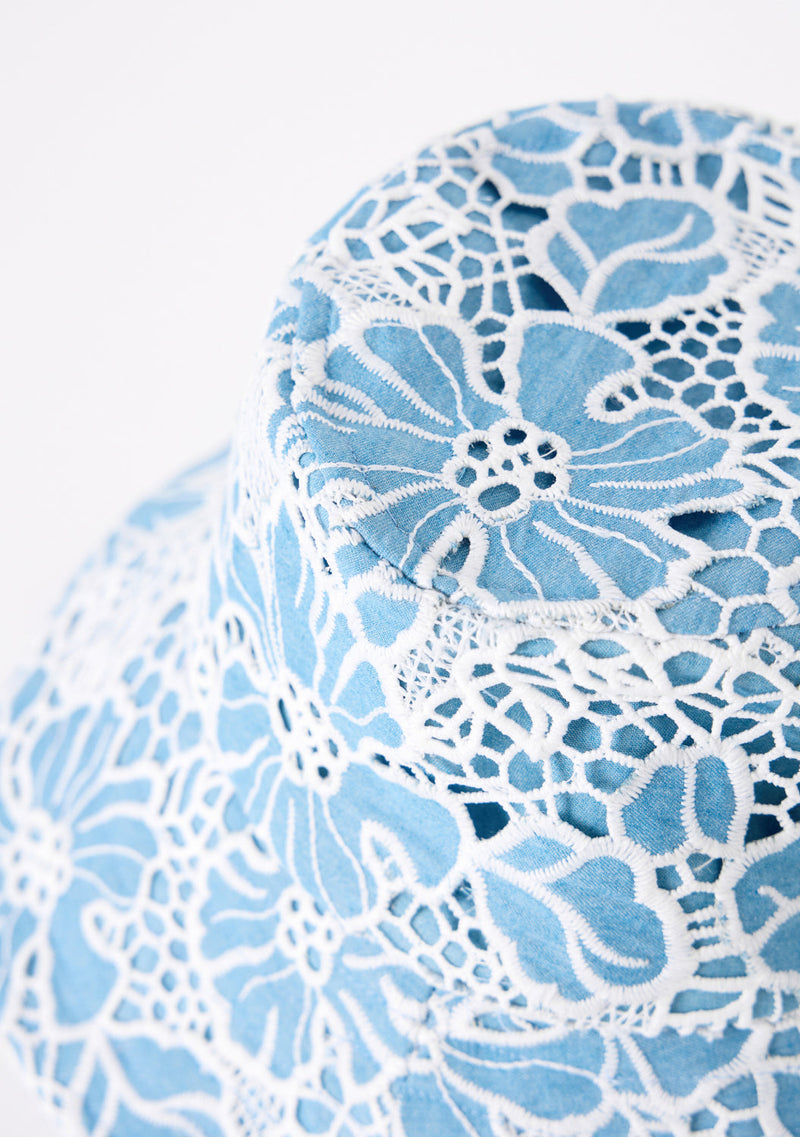 Lori Embroidered Bucket Hat