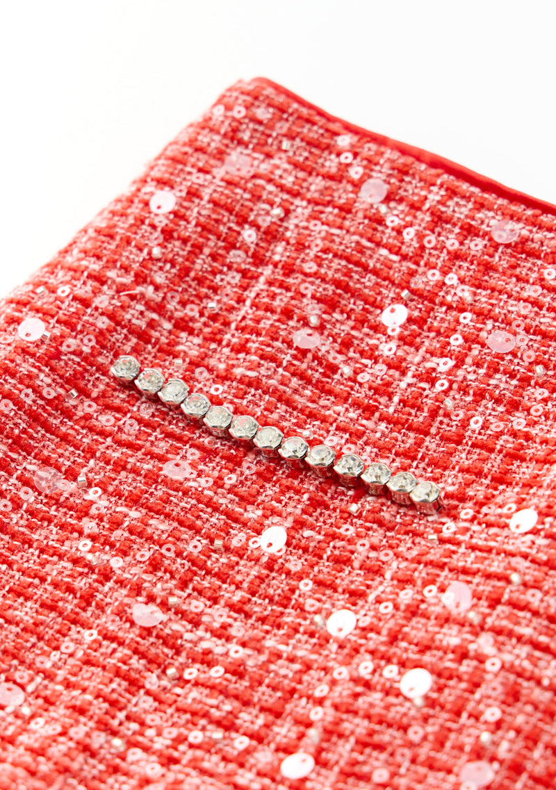 Odelia Tweed Mini Skirt