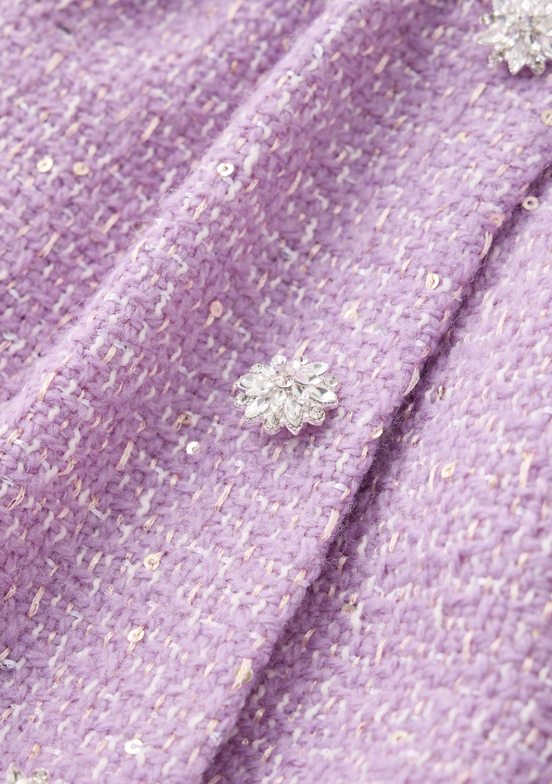 Odelia Tweed Mini Dress