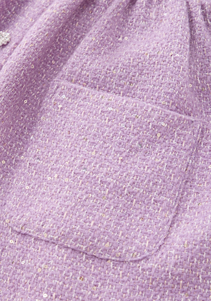 Odelia Tweed Mini Dress