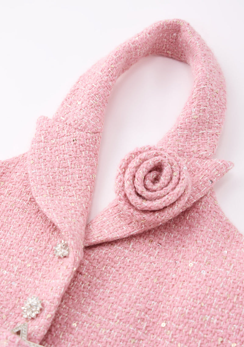 Odelia Tweed Mini Dress