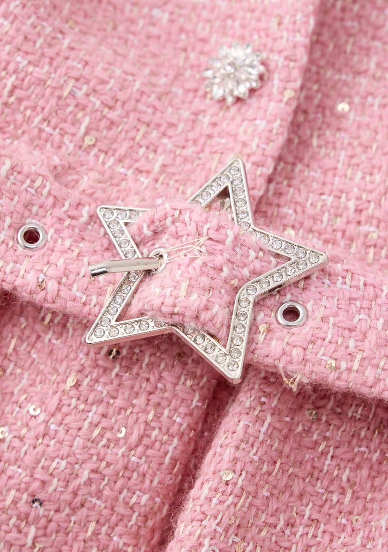 Odelia Tweed Mini Dress