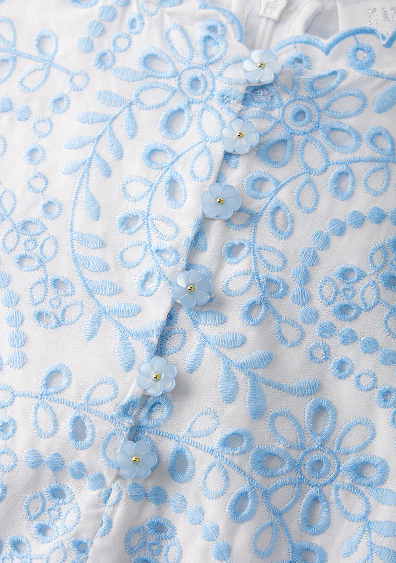 Zoe Embroidered Maxi Dress (Women)