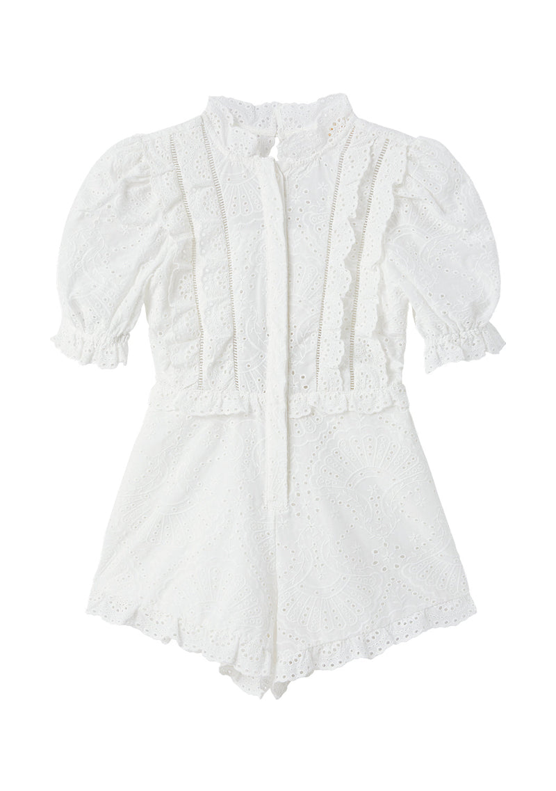 Eloise Embroidered Romper