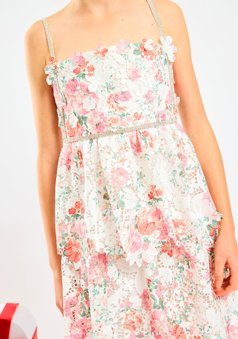 Joanna Embroidered Maxi Dress