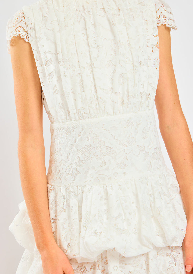 Rosella Lace Mini Dress