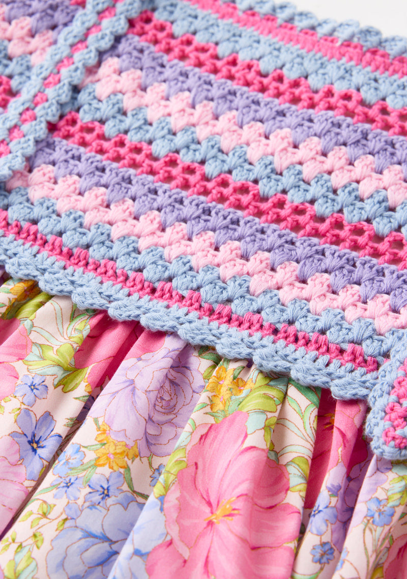 Charlotte Crochet Mini Dress