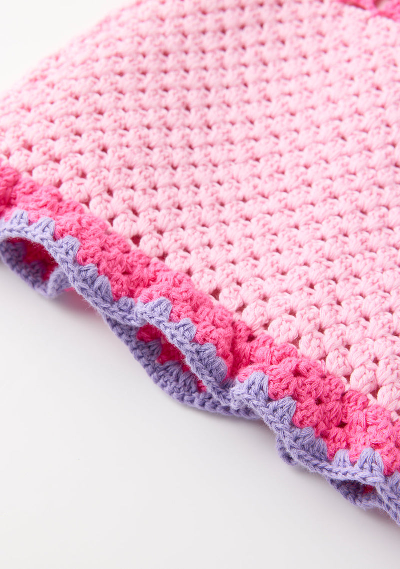 Molly Crochet Mini Skirt