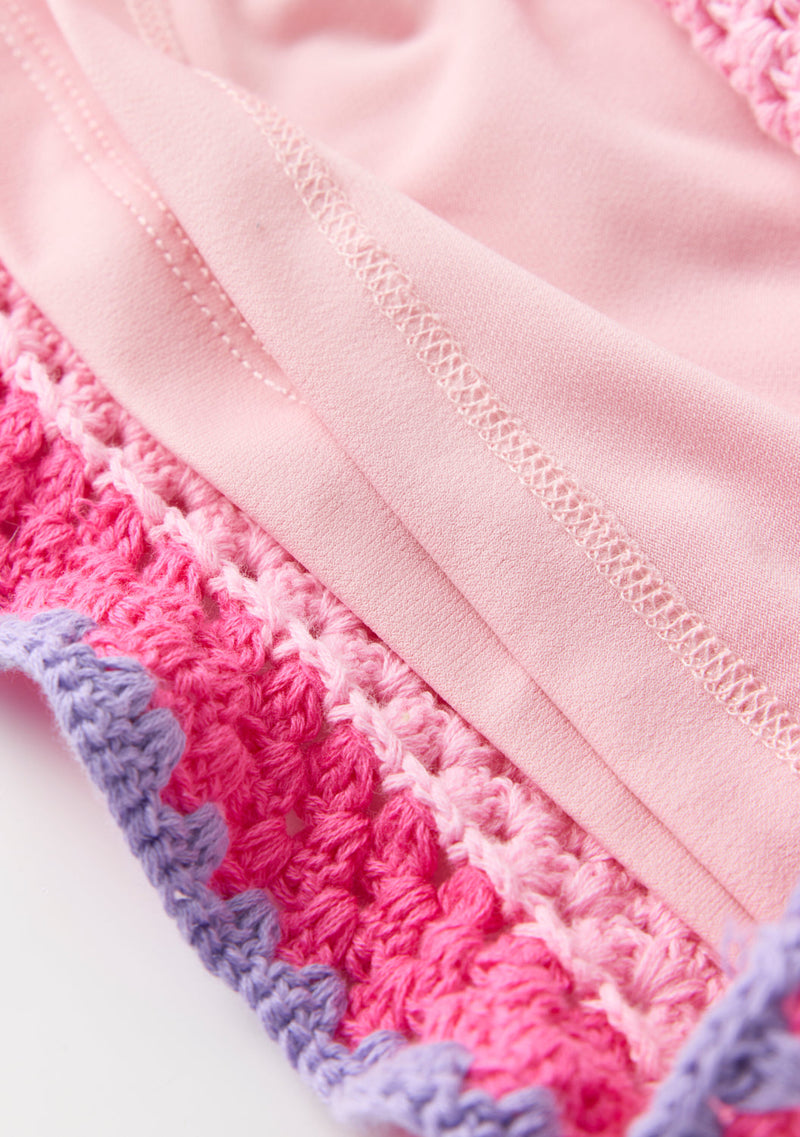 Molly Crochet Mini Skirt