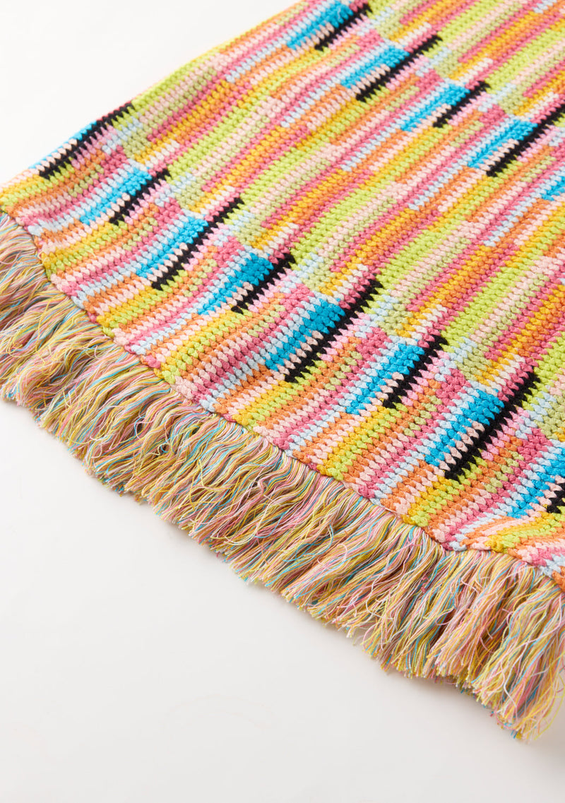 Alia Crochet Mini Dress