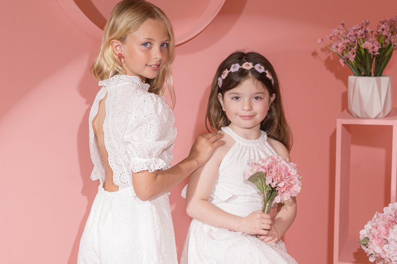 Eloise Embroidered Romper