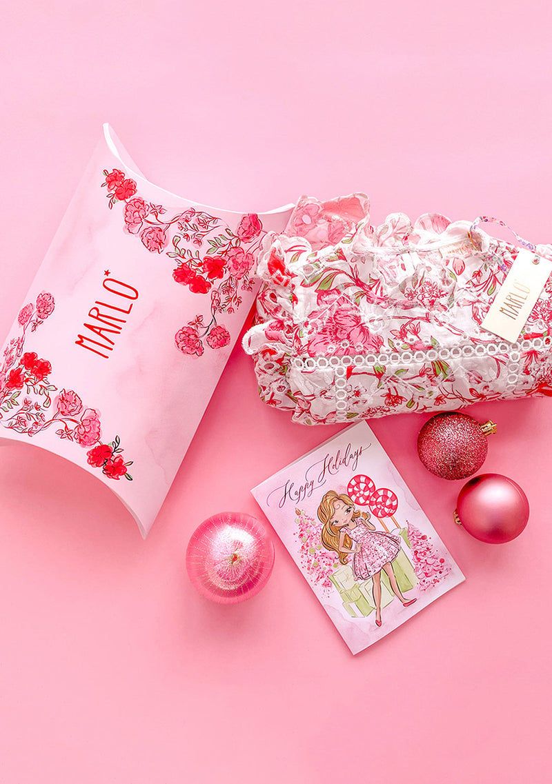 Holiday Pillow Gift Box