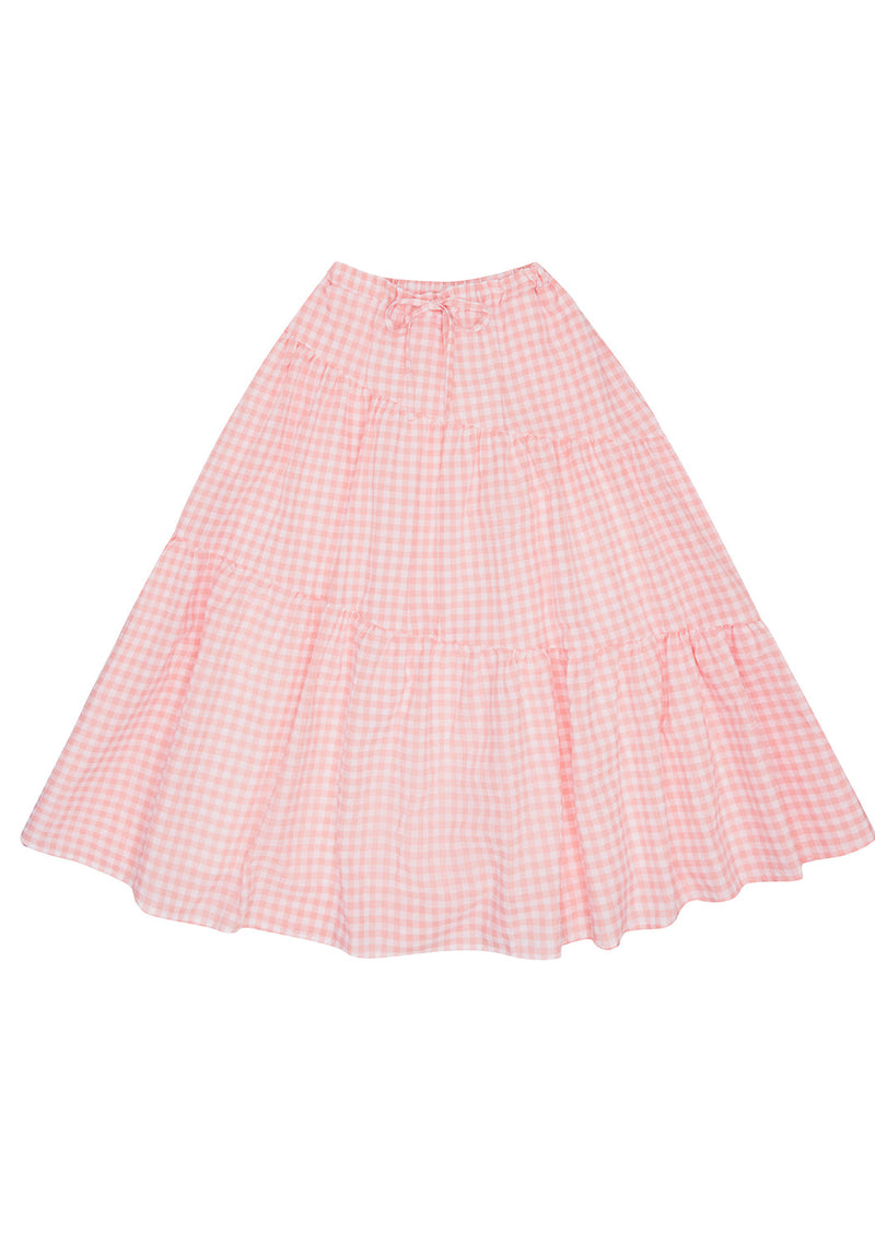 Greta Gingham Skirt