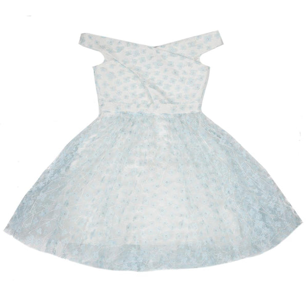 Peony Dress (Sky Blue)