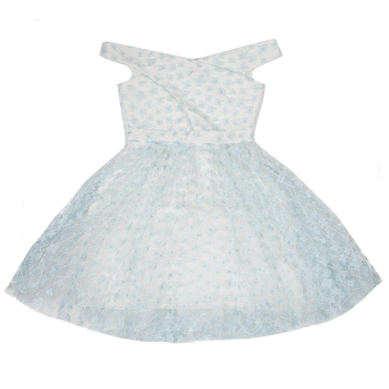 Peony Dress (Sky Blue)