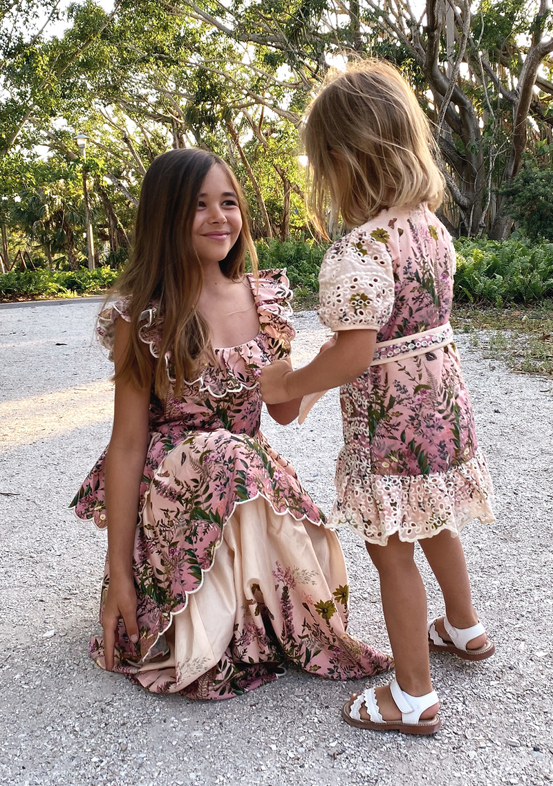 Chiara Embroidered Mini Dress (Baby)