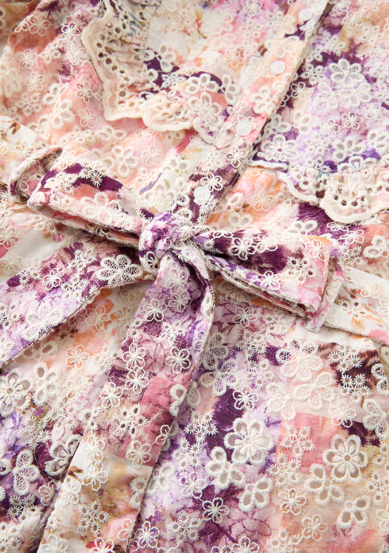 Anastasia Embroidered Romper