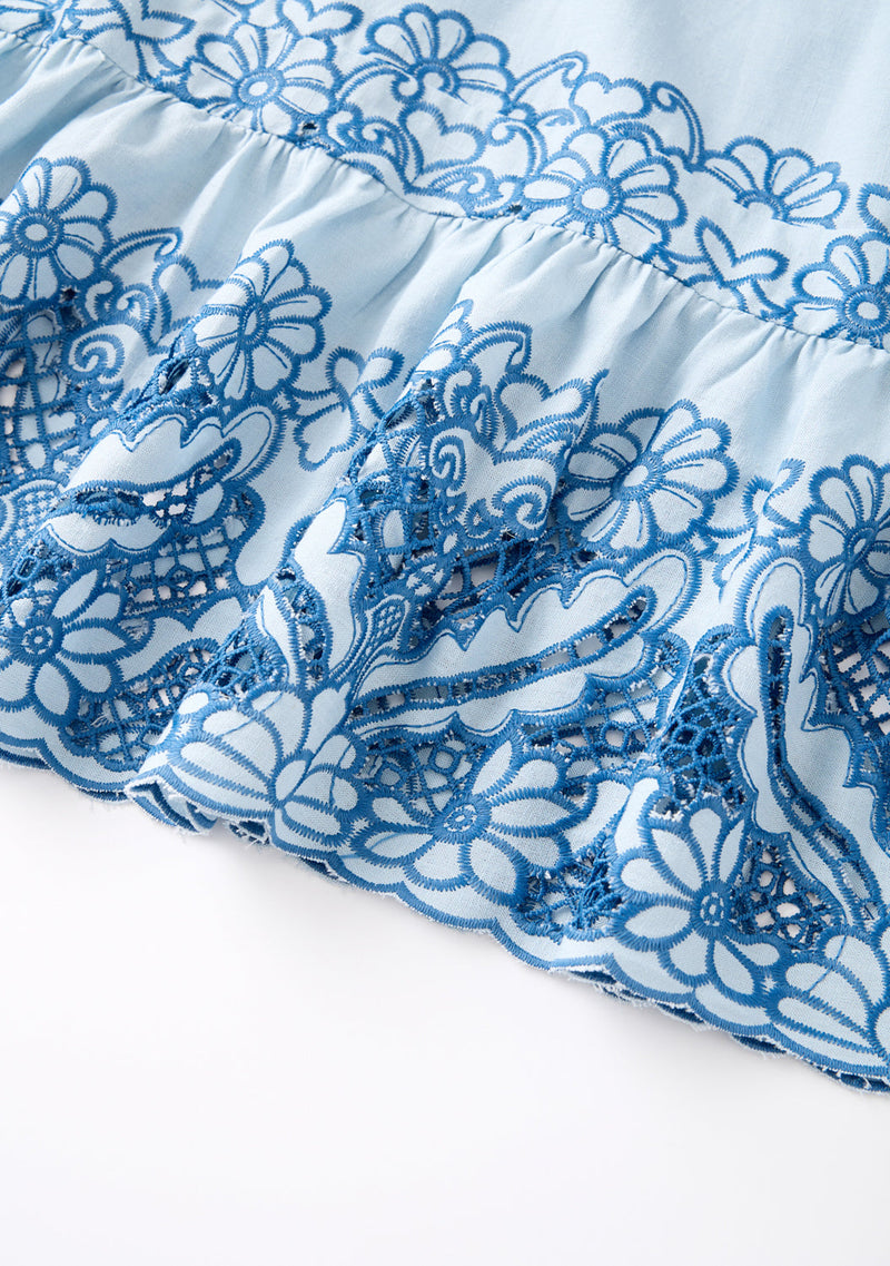 Annie Embroidered Maxi Dress