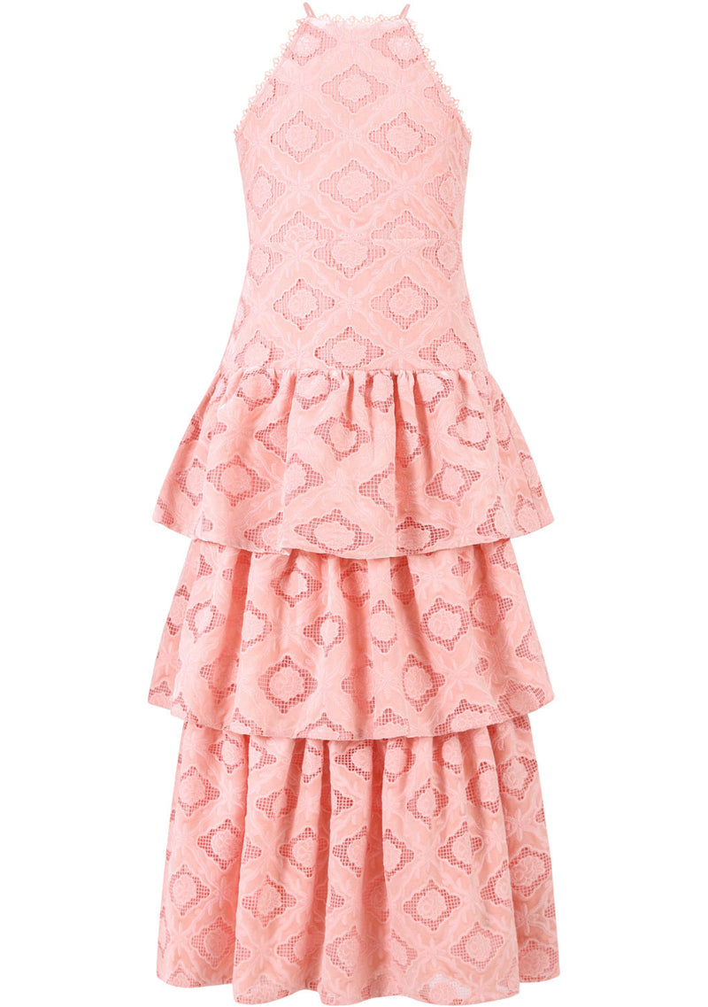 Ava Embroidered Maxi Dress