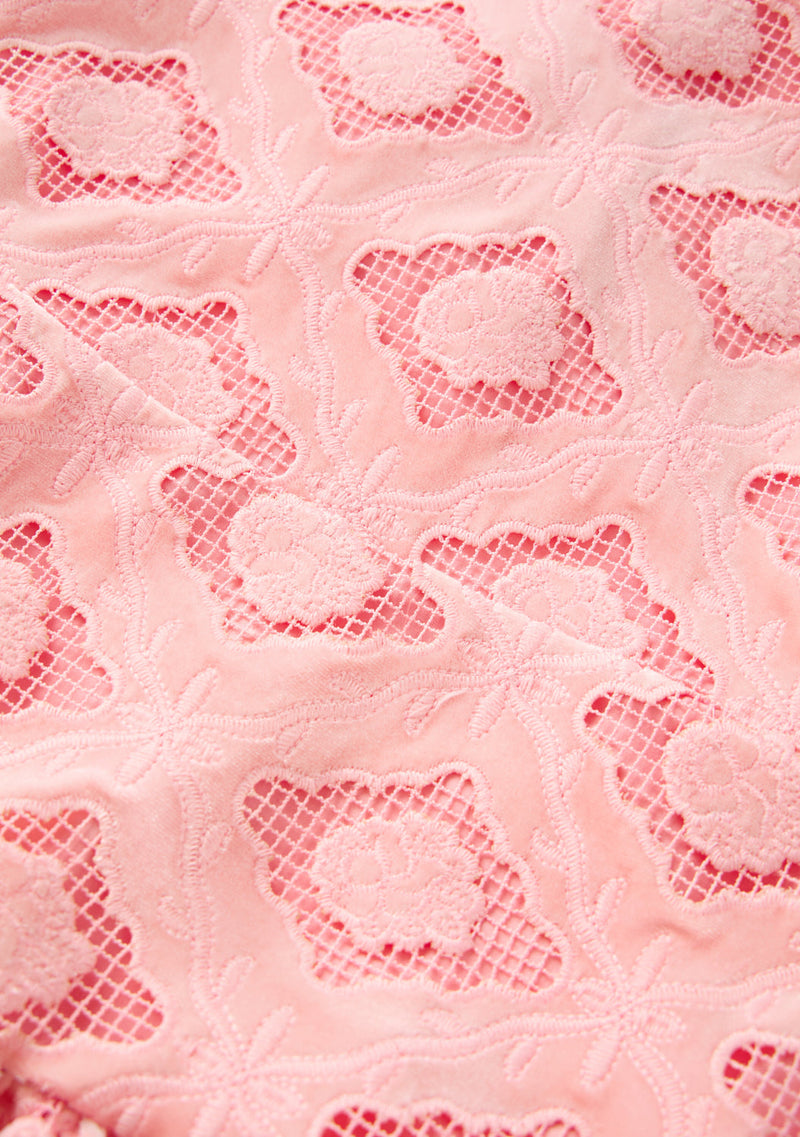 Ava Embroidered Maxi Dress