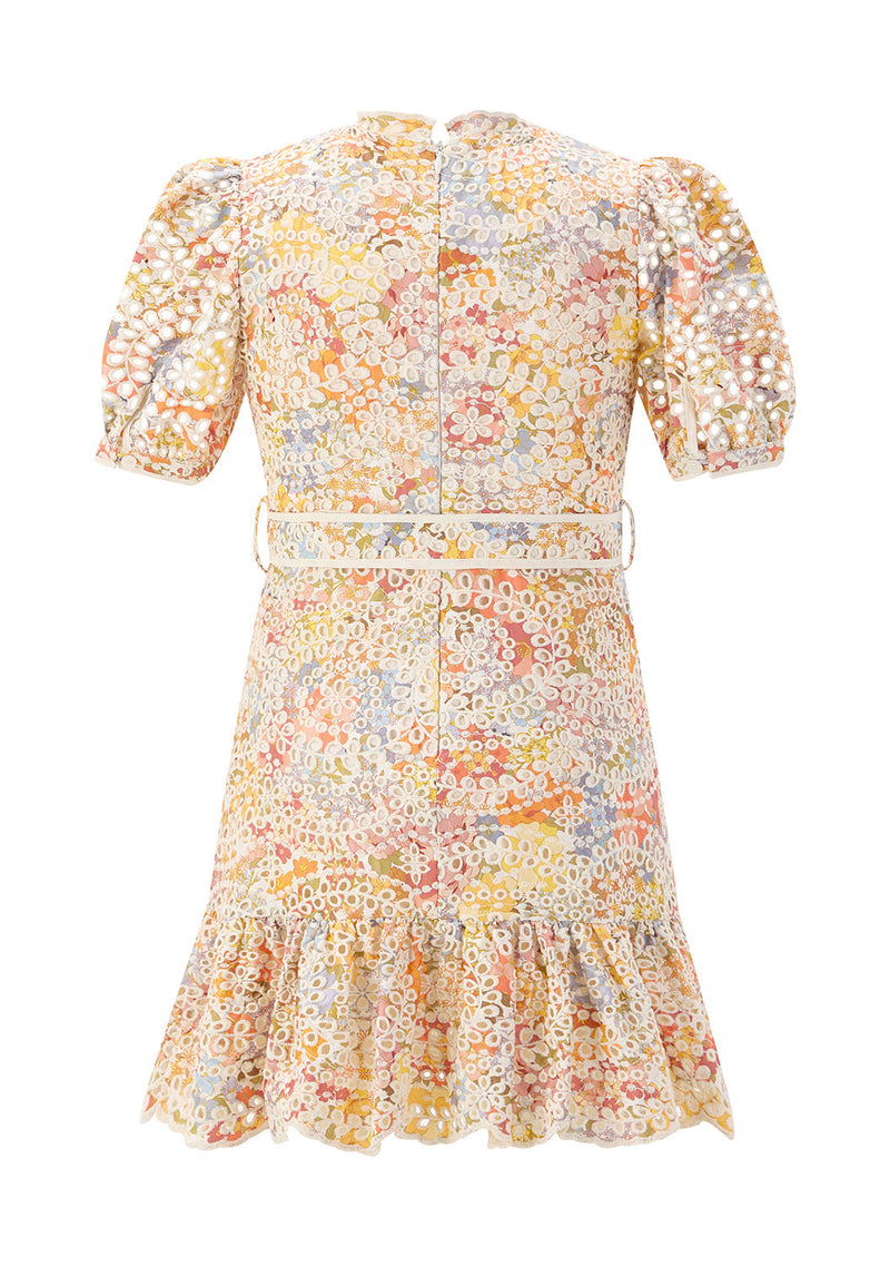 Avelle Embroidered Mini Dress