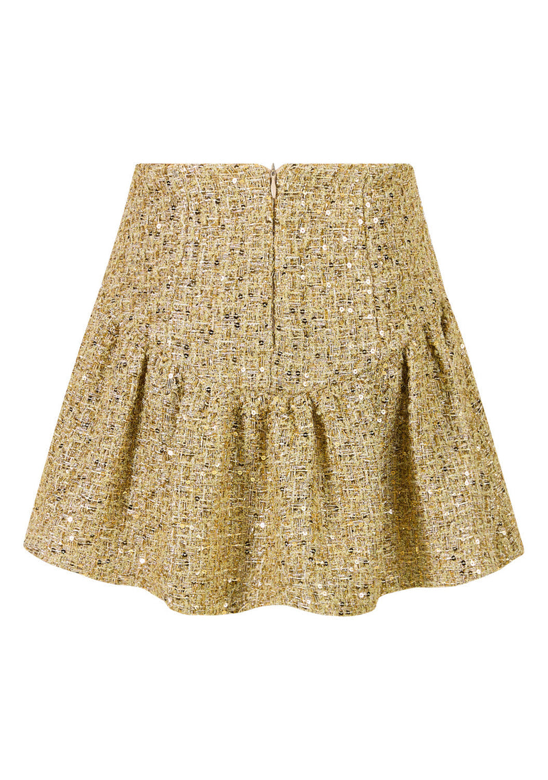 Celina Tweed Mini Skirt