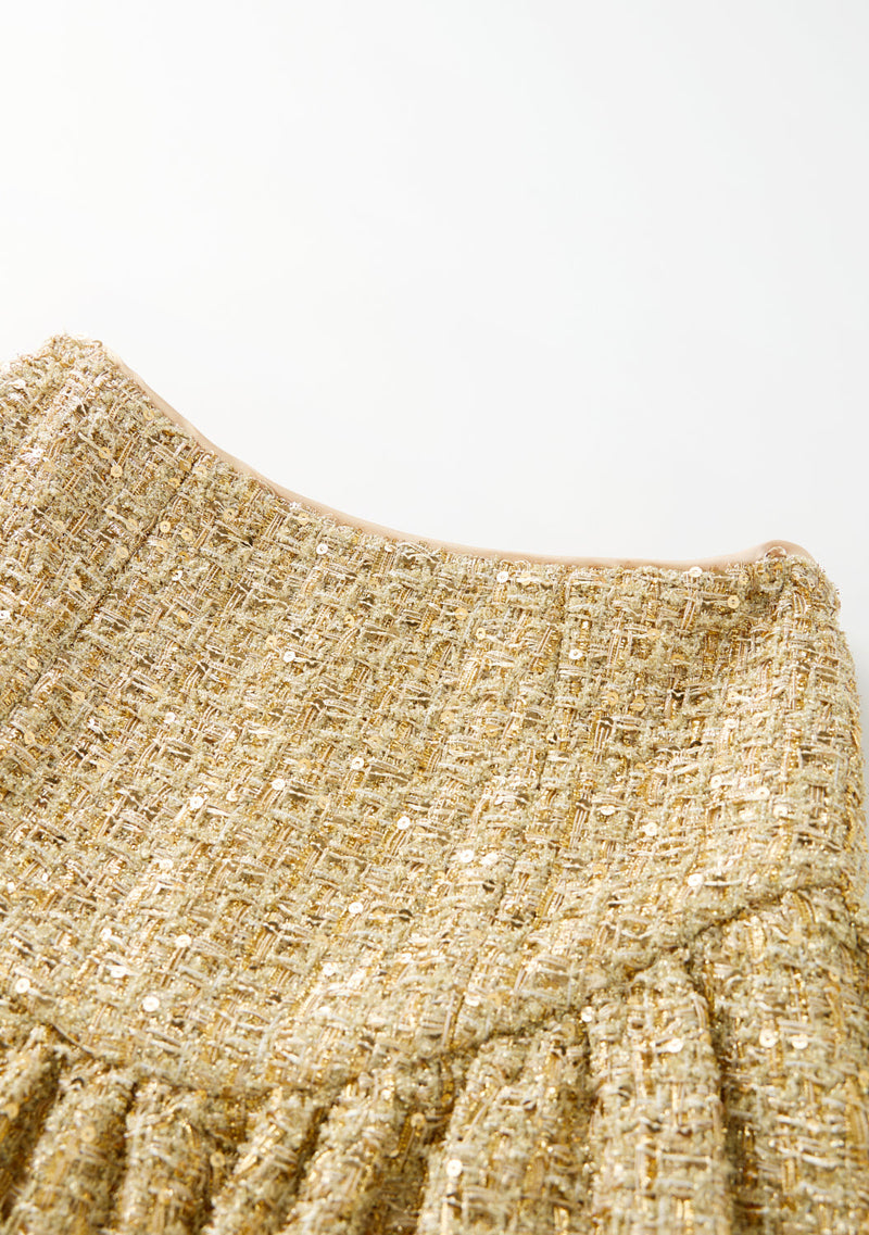 Celina Tweed Mini Skirt