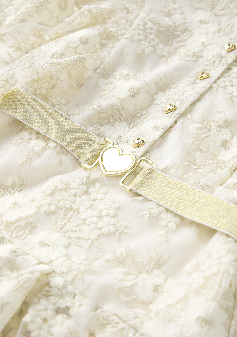 Dorothy Embroidered Mini Dress