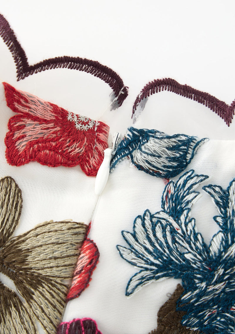 Elana Embroidered Top