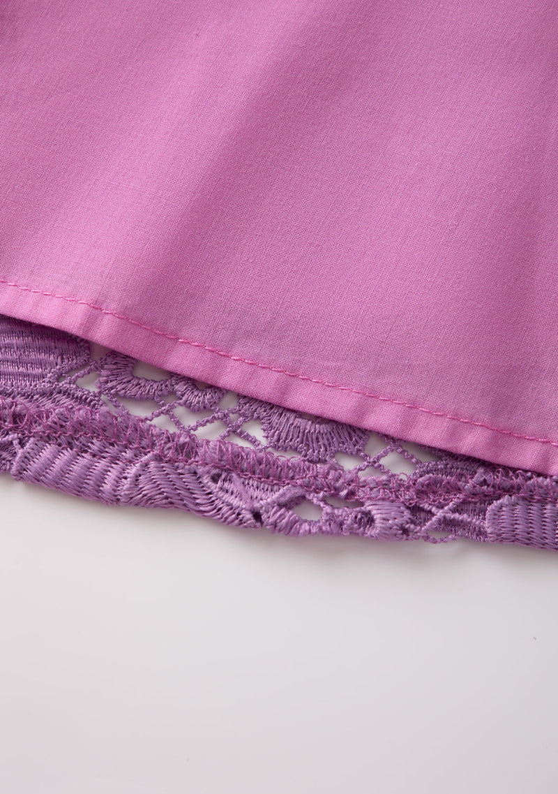 Gianna Embroidery Mini Dress