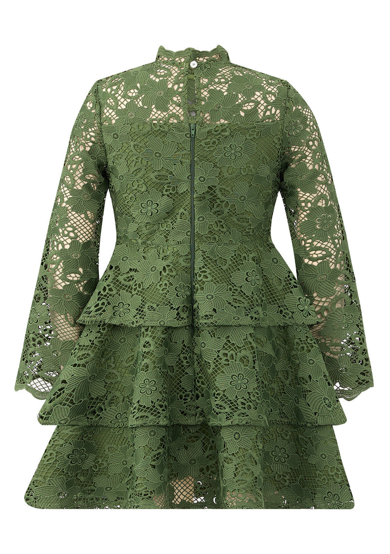 Gianna Embroidery Mini Dress