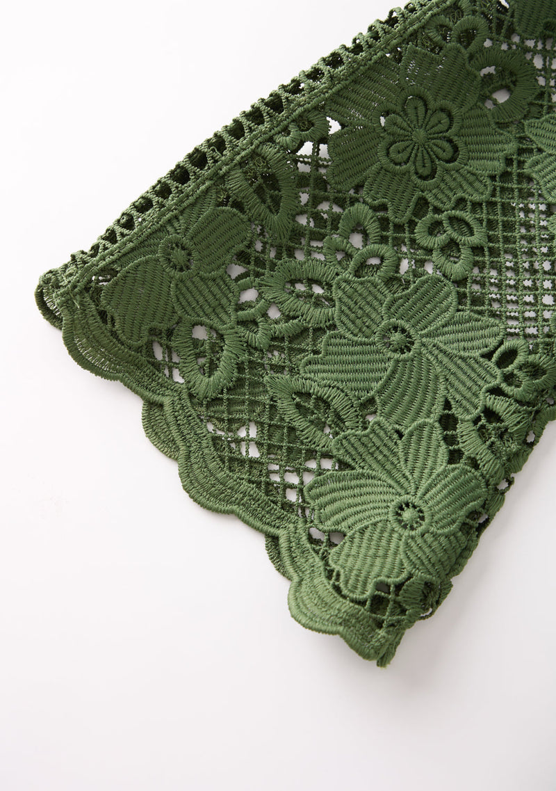 Gianna Embroidery Mini Dress