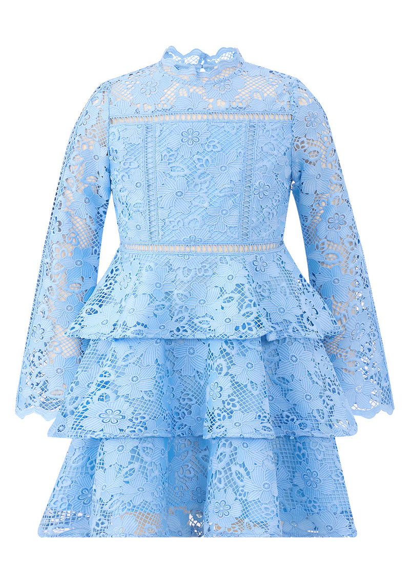 Gianna Embroidery Mini Dress