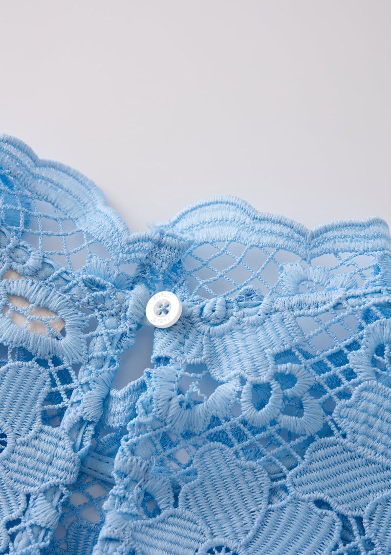 Gianna Embroidery Mini Dress