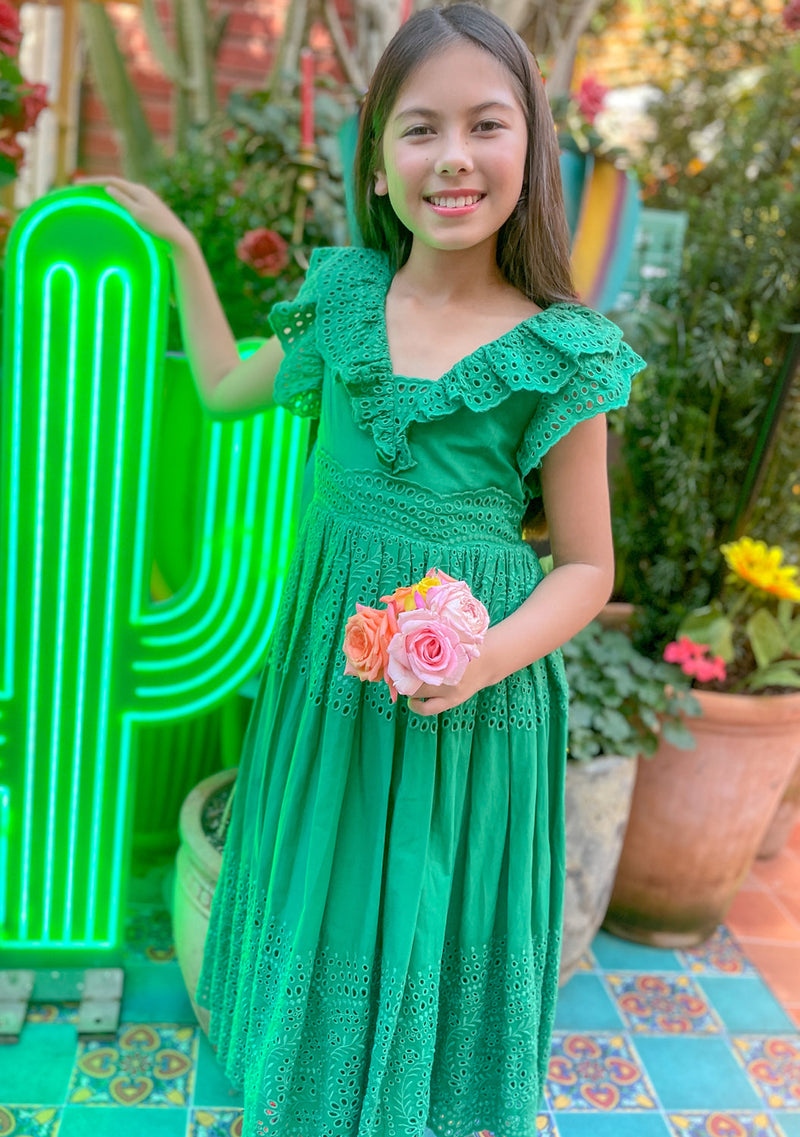 Naomi Embroidered Maxi Dress