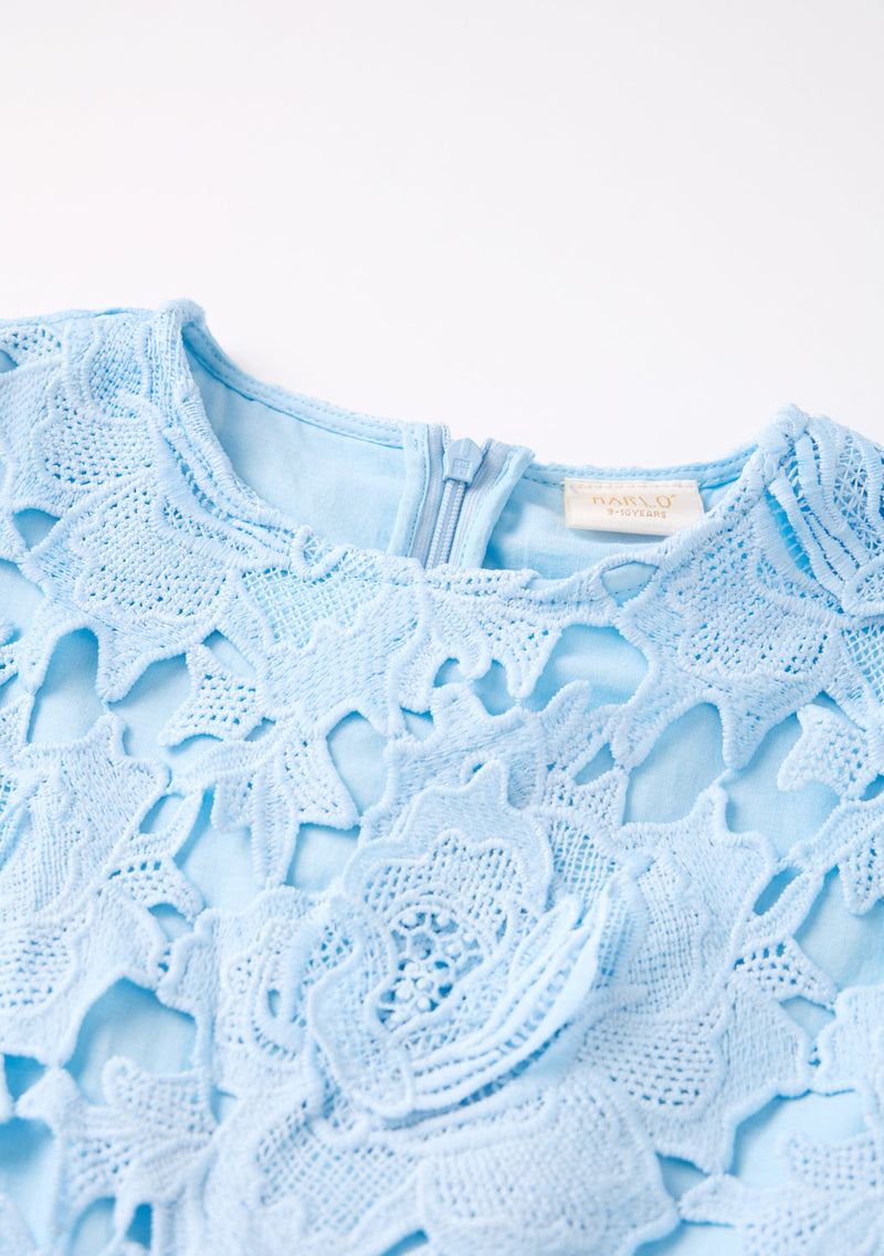 Judy Embroidered Mini Dress