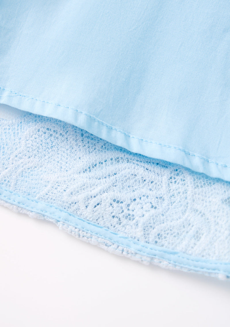 Judy Embroidered Mini Dress