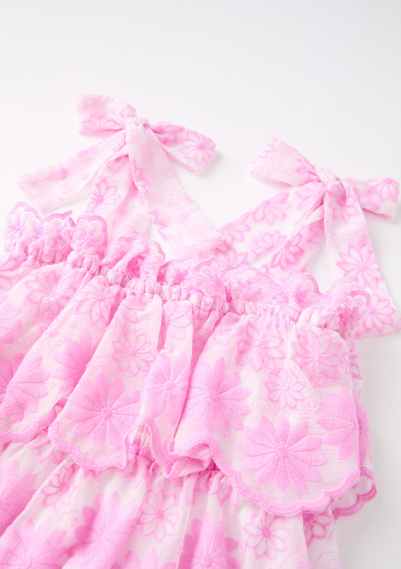 Lena Embroidered Maxi Dress