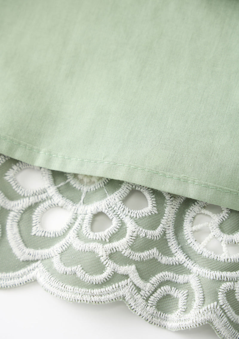 Libby Embroidered Mini Dress