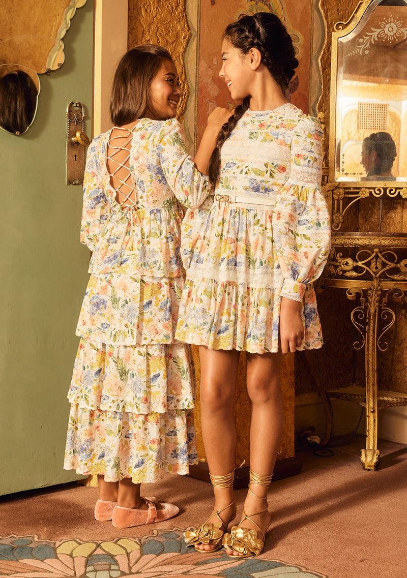 Lina Embroidered Maxi Dress