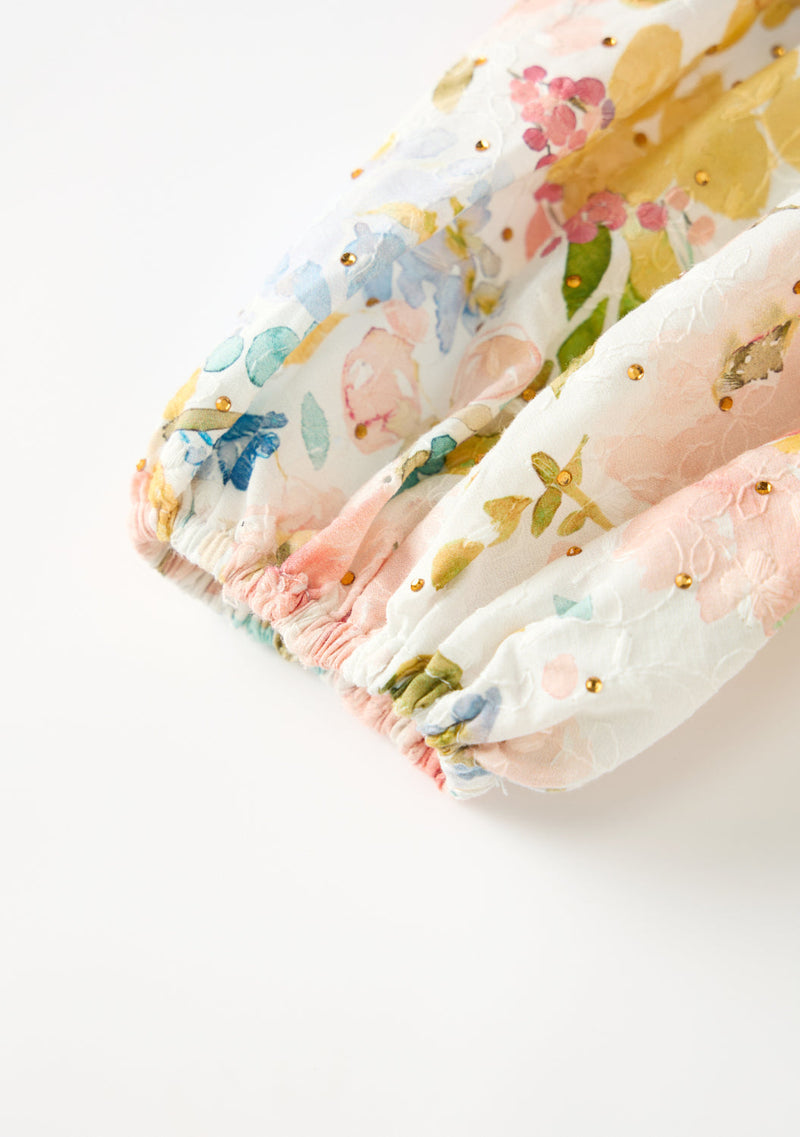 Lina Embroidered Maxi Dress