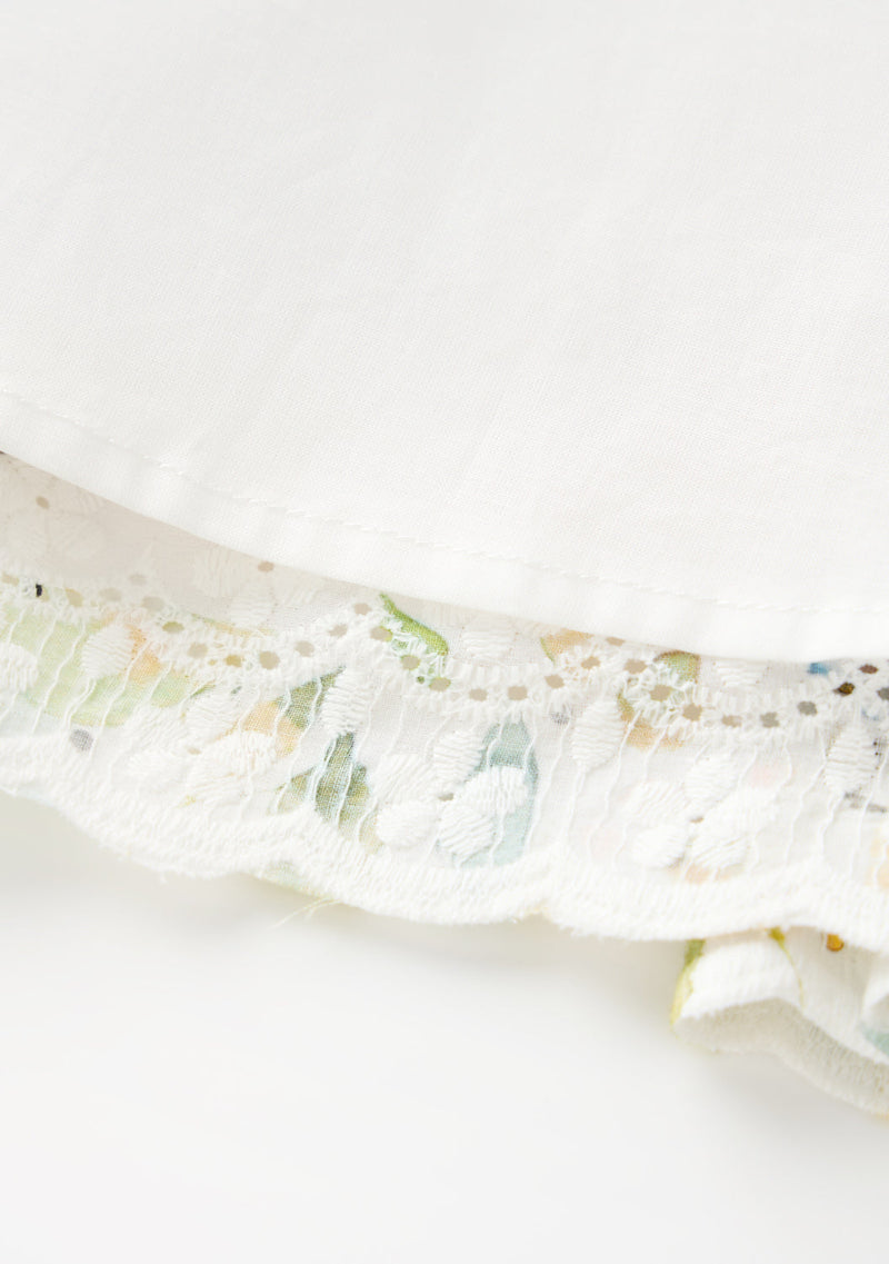 Lina Embroidered Mini Dress