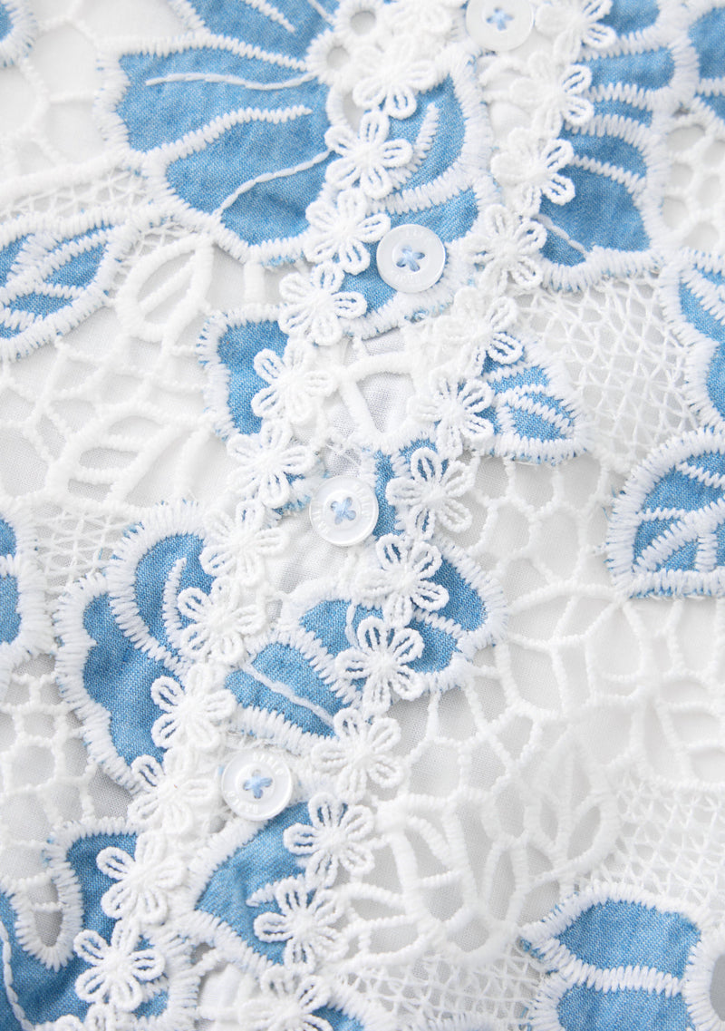 Lori Embroidered Romper