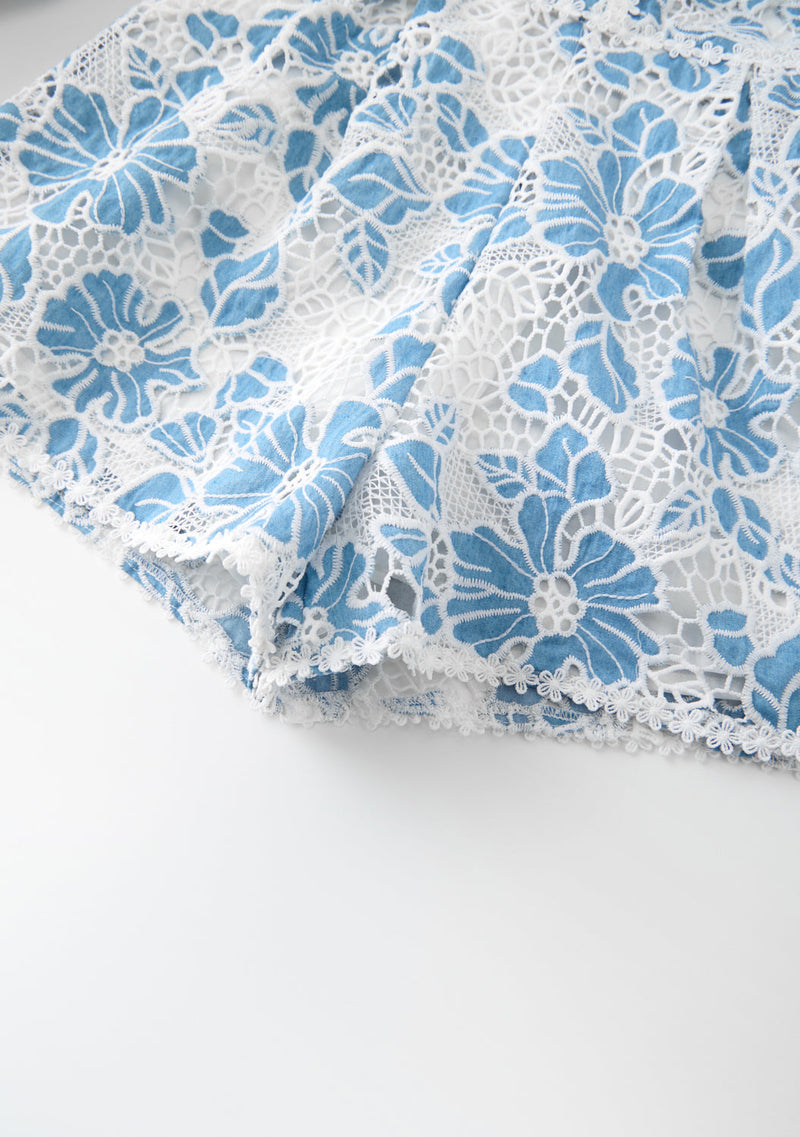 Lori Embroidered Romper