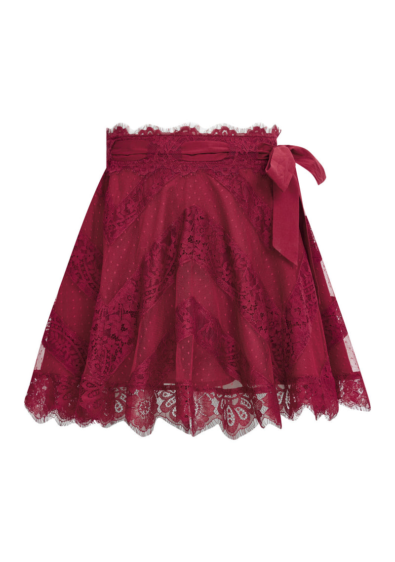 Madilynn Lace Mini Skirt