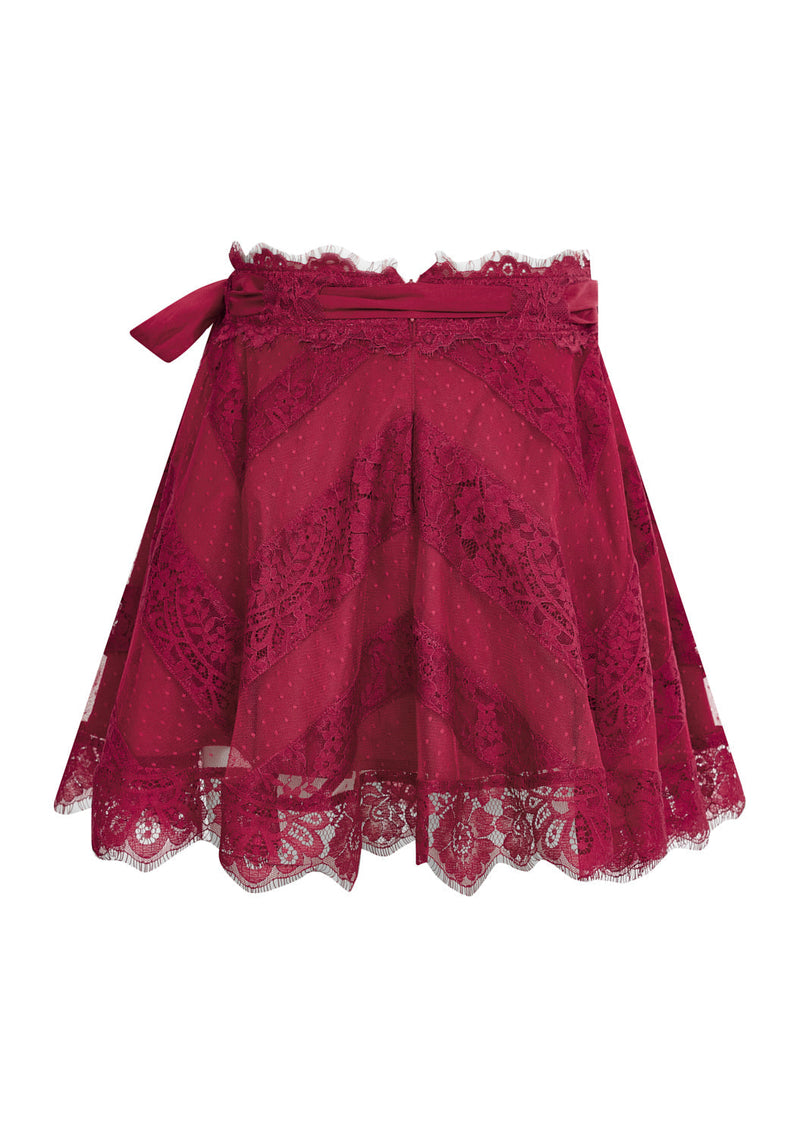 Madilynn Lace Mini Skirt